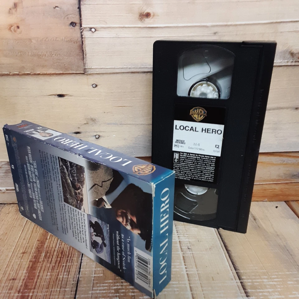 Local Hero VHS Used Burt Lancaster Peter Riegert Warner Bros Comedy - Image 4 of 4