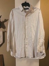 Ralph Lauren Polo Shirt White, Long Sleeve, Button-Up