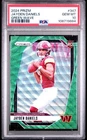 2024 PANINI PRIZM GREEN WAVE #347 JAYDEN DANIELS RC ROOKIE CARD PSA 10 GEM MT