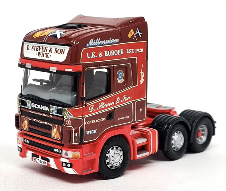 Tracteur Volvo FH12 6X2 Pollock - Corgi SB 1/50 (Sans Boîte, Rétro Manquant)