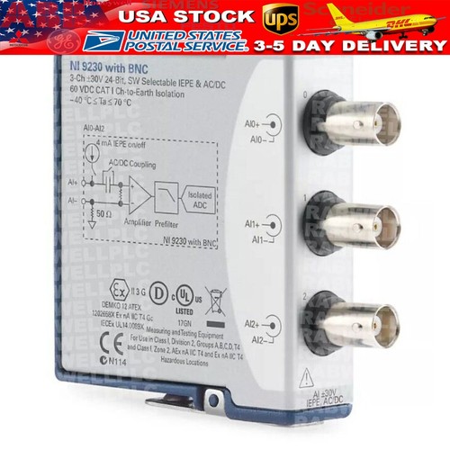 NEU National Instruments NI-9230 NI 9230 C Serie 3-Kanal - Bild 1 von 3