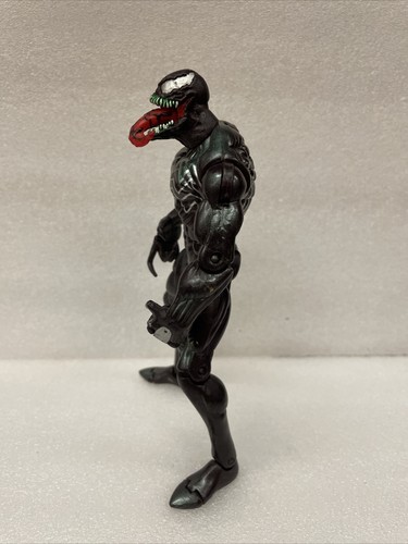 2006 Hasbro Marvel Legends Spider-Man Origins 7" VENOM Metallic Variant Figure - Picture 2 of 4