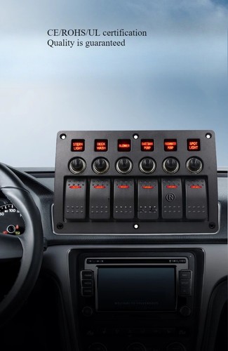 Caravan Kill Switch Combo Panel Yacht Conversion Trailer Accessories Boat Switch - 第 10/21 張圖片