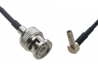 BNC Male to TS9 Plug Right Angle RF 0.5~15FT Cable For 3G 4G Modem huawei zte