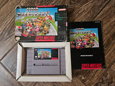 Super Mario Kart (Nintendo SNES, 1992) CIB (Game, manual, and box) TESTED
