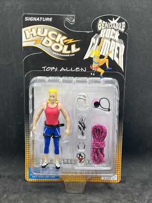Huck Doll Signature Tori Allen Rock Climbing Action Figure Gold Medalist