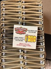 vintage Matchbook  Gold Strike Hotel and Casino Las Vegas-ONE BOOK OF MATCHES