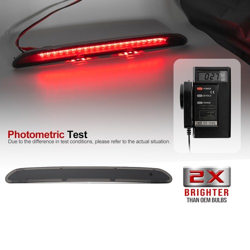For VW Golf Gen7-6 Tiguan Smoked Lens LED 3rd Rear Third Brake Stop Light CHMSL - Picture 2 of 8