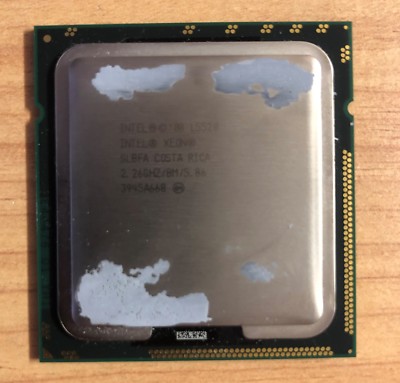 Intel Xeon L5520 Quad Core CPU 4x 2.26 GHz, 8 MB SmartCache