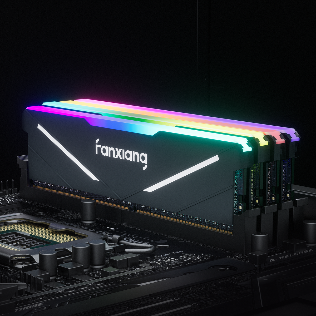 Fanxiang DDR4 RAM 32GB (2x16GB) 288-Pin 3200 RGB Gaming Desktop