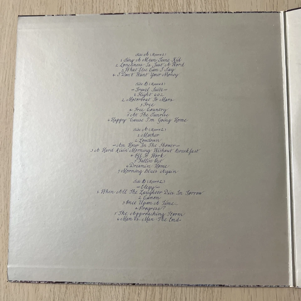 Chicago III 1971 CBS SONY RECORD SONP 50360-1 JAPAN 2LP VINYL 12” W/ Insert Foto 3 de 4