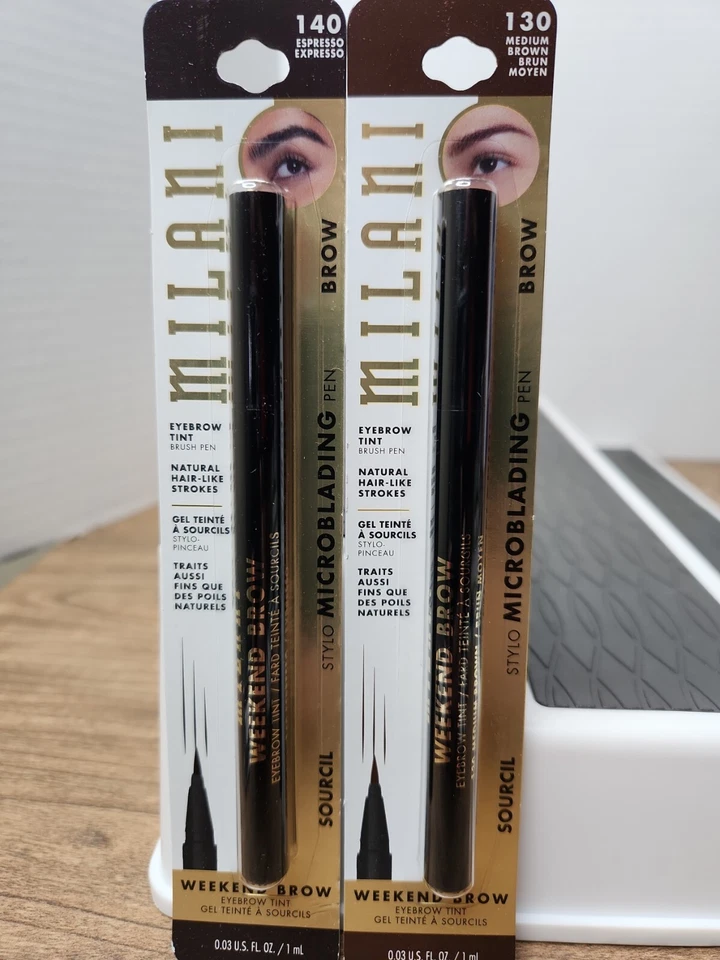 Milani Microblading Pen 130 Med Brow And 140 Expresso - Image 2 of 2
