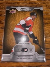 2023-24 Upper Deck Engrained Rookie Adam Ginning 21/399 Philadelphia Flyers