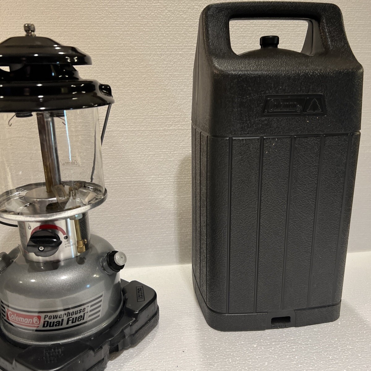 Vintage 6/95 Coleman Powerhouse Dual Fuel 2~Mantle Lantern