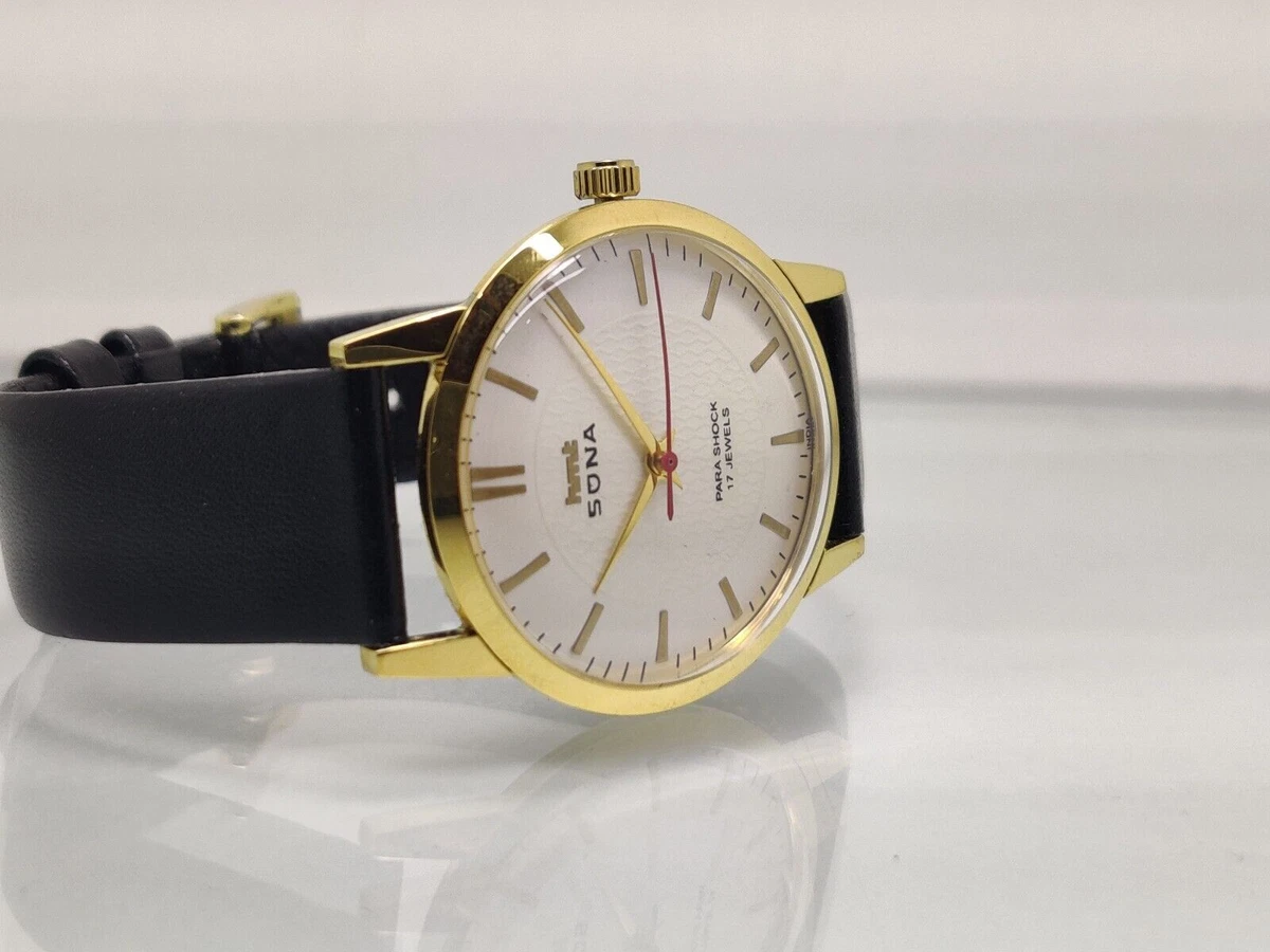 Hmt sona cheap white dial