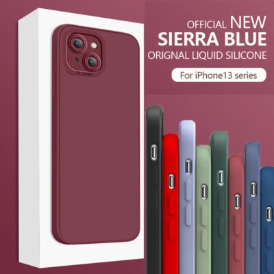 Handy Hülle für iPhone 16 15 14 11 12 13 Pro Max XS XR 8 7 Silikon Schutz Case - Bild 1 von 4