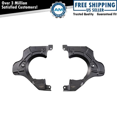 Front Brake Dust Shield Set Fits 2014-2022 Ram ProMaster 1500 2500 3500