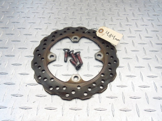 2007 06-08 KAWASAKI EX650R NINJA 650R OEM REAR BRAKE ROTOR DISC