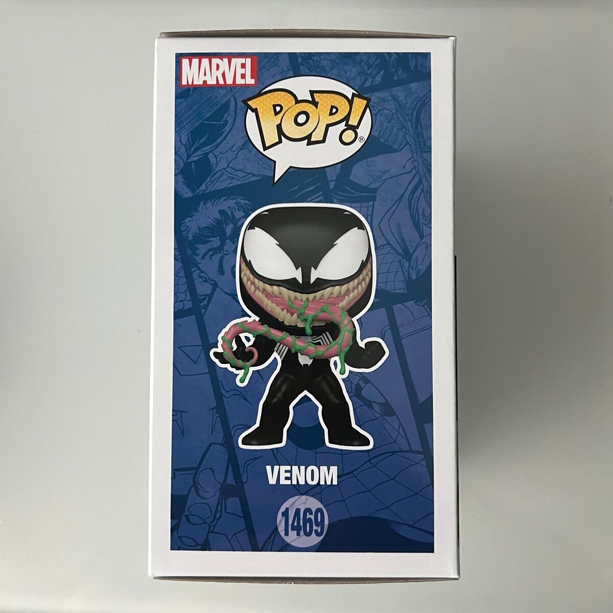 Spider-Man Venom w Ooze GITD Funko Pop! #1469 Entertainment Spider-Man Venom w Ooze GITD Funko Pop! #1469 Entertainment