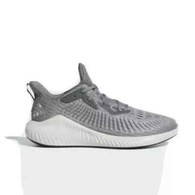 Adidas Men's Alphabounce U Running Shoes, EF1229, Grey, Size 8, NIB