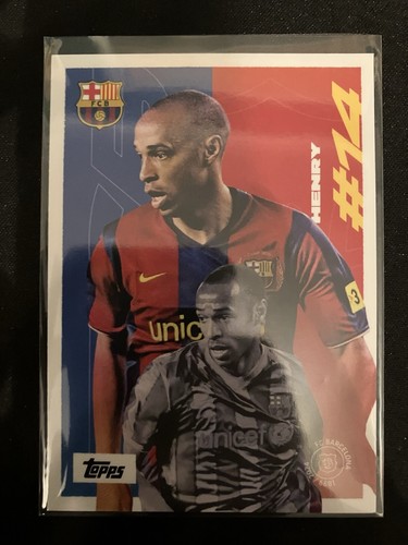 Topps, Thierry Henry, Insert, Barcelona Team Set 24/25