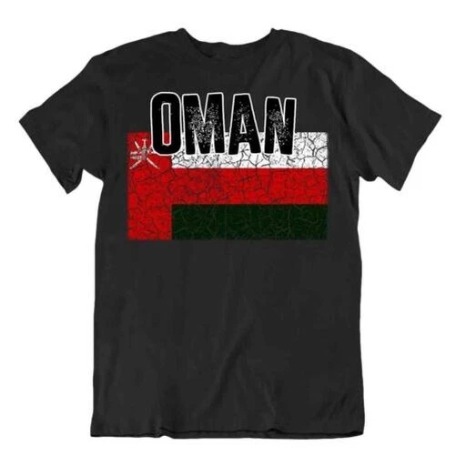 Flagge T-Shirt Oman Mode Country Andenken Geschenk Pride Logo - Bild 1 von 1