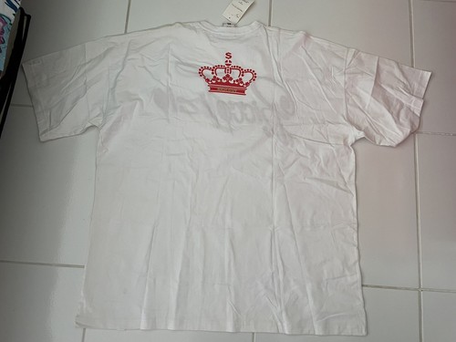 Hip Hop T Shirt NWT Vintage Streetwear Urban Ricco Tizio White Size 4XL Cotton - Picture 4 of 5