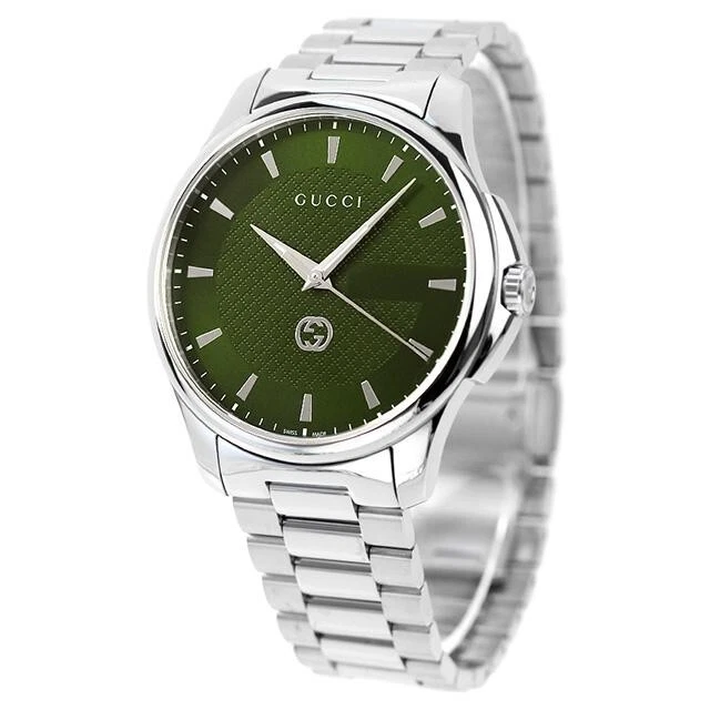 Montre à quartz pour homme Gucci G Timeless YA126369 en acier inoxydable prix de détail
