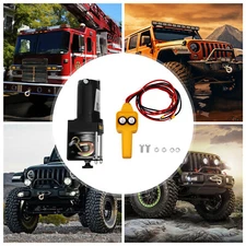 12V Electric Winch 3000LBS Portable Remote Control Trailer Winch For Boat Truck