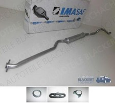 IMASAF Auspuff Mitteltopf + Anbauteile für Opel Kadett D 1.3N + 1.3S 1982-1984