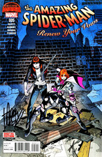 THE AMAZING SPIDER-MAN #5 RENEW YOUR VOWS SIGNED ARTIST ADAM KUBERT