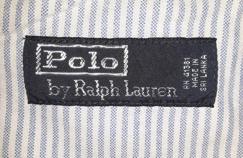 Polo Ralph Lauren devant plat 100 % coton jaune massif 36x10 p3404 - Photo 4/10