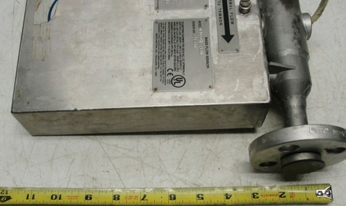 Micro Motion DS040H124SN Mass Flow Sensor 1/2 in + Rosemount Transmit Unit - Picture 7 of 10
