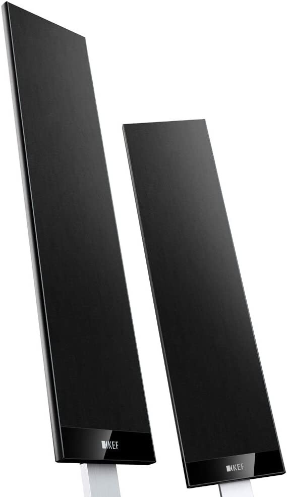 KEF T301 Ultra-Thin Audiophile Speakers - Black (Pair) | eBay