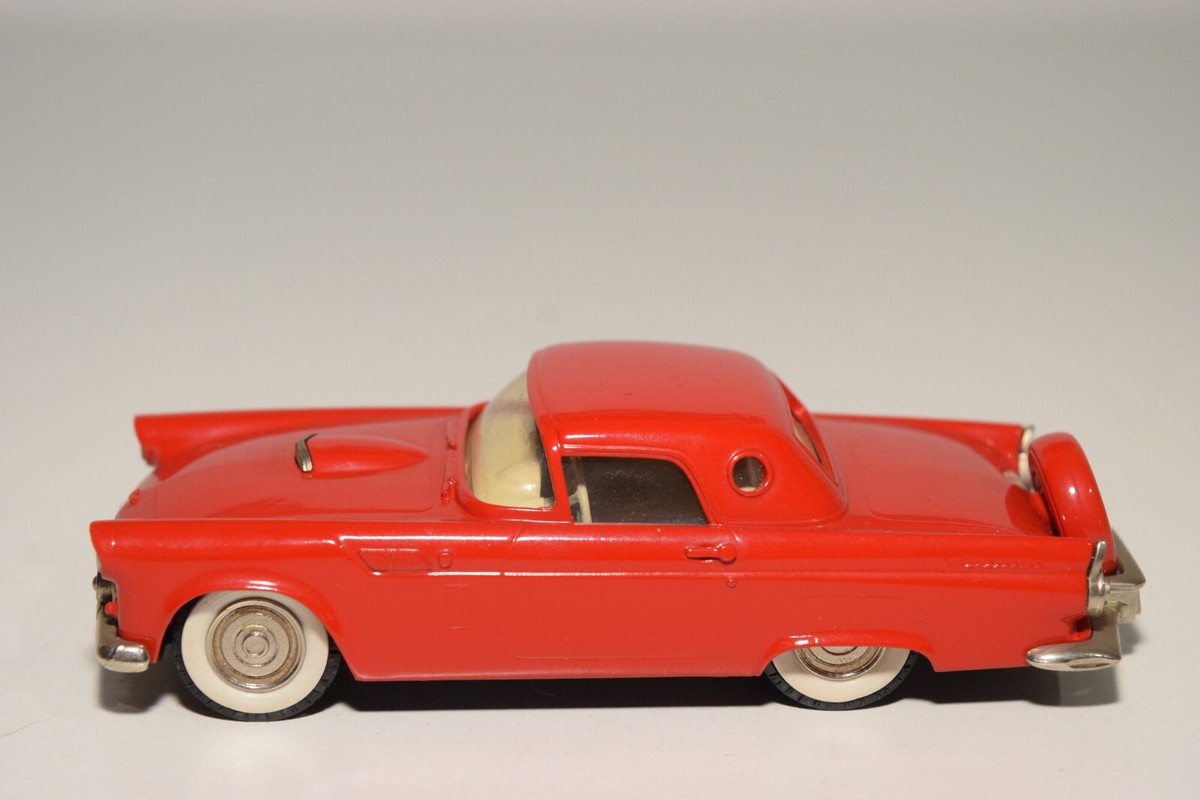 B7 1:43 BROOKLIN BRK13 BRK 13 FORD THUNDERBIRD 1956 RED MINT COND