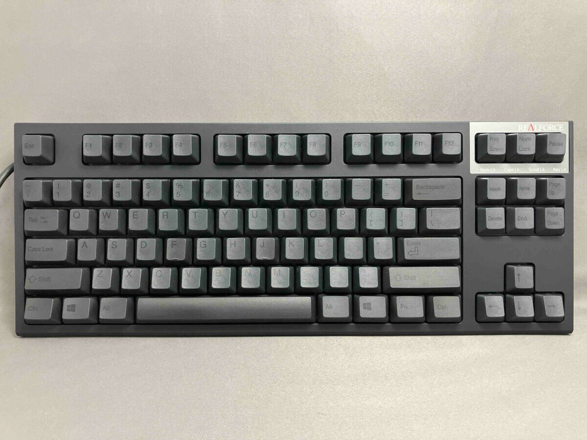 Topre REALFORCE R2TL-USV-BK Wired Keyboard English Layout 