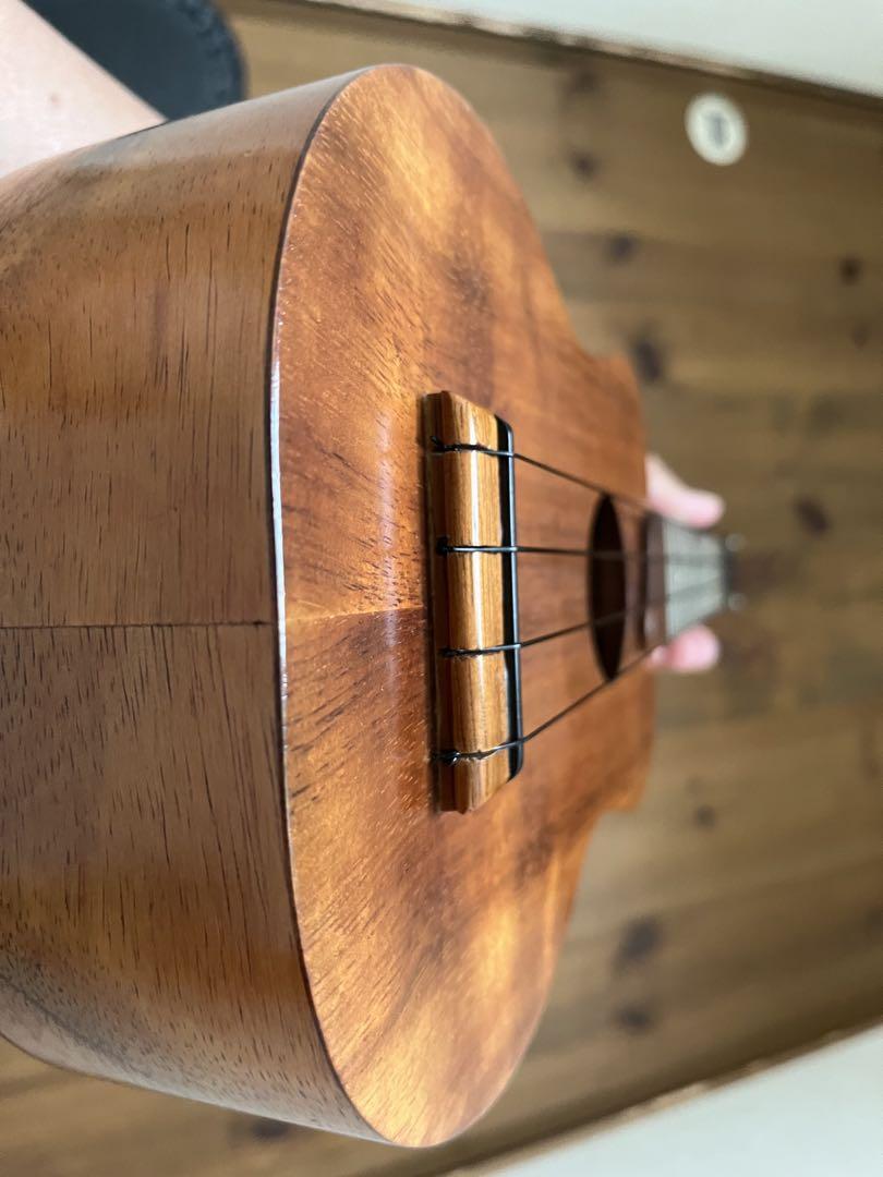 Ukulele Kamaka HF-1 Natural White Label Soprano 1970s with