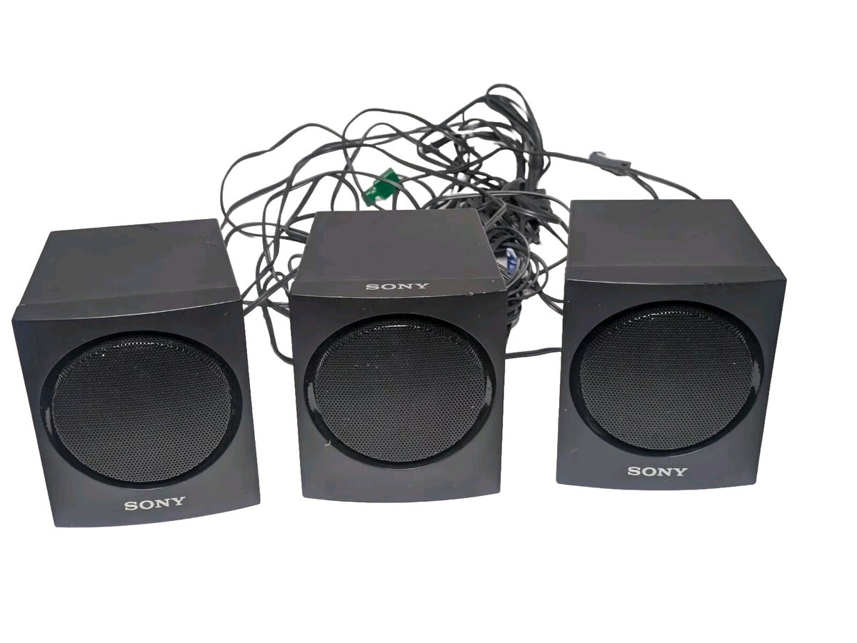 Sony SS-TS107 Speaker System SS-CT102 Satellite Speakers Tested | eBay