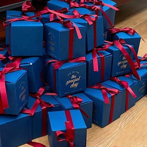 Embalaje de chocolate boda cumpleaños caramelos caja de embalaje cajas de regalo - Imagen 15 de 15
