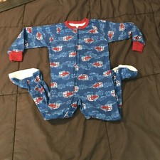 Carter s Firetruck Kids Sleeper Pajamas 3T