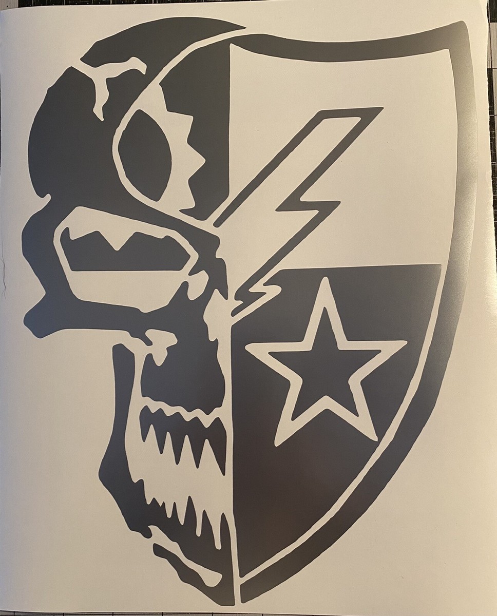 75th Ranger Regiment Skull Logo Ranger Raiders PVC Patch – American