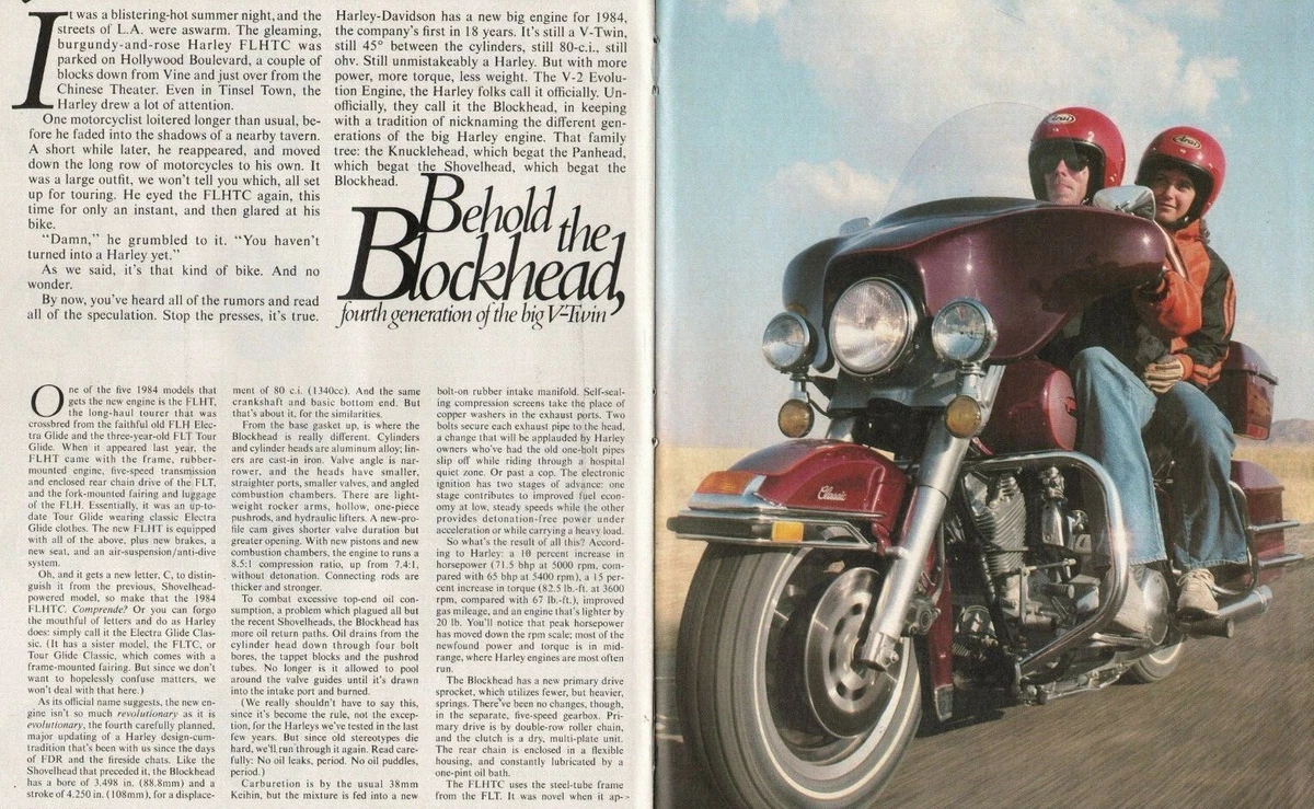 1984 harley davidson electra glide deals