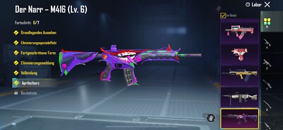 PUBG Mobile Acc LVL 83, XSuit LVL 4, M4 LVL 6, Mummy, Koenigsegg Lamborghini