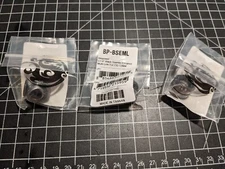 Bitspower G1/4" Enh Multi-Link Fitting, 12mm OD, Black Sparkle