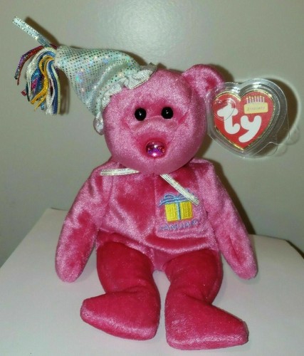 Ty Beanie Baby - ENERO el cumpleaños oso de peluche 9" NUEVO MWMTs juguete de peluche - Imagen 2 de 7