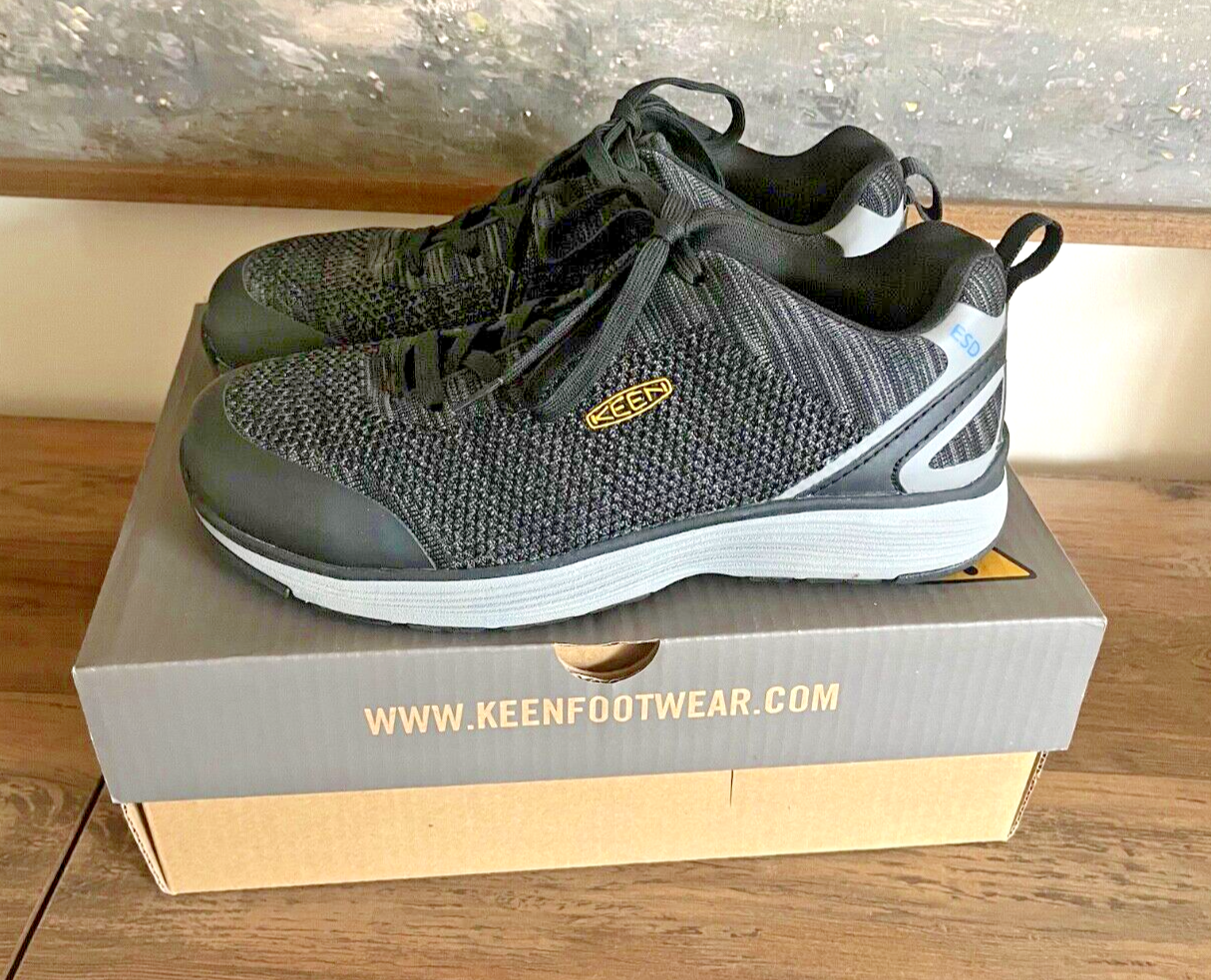 Scarpa da lavoro antinfortunistica donna Keen Sparta ESD nero grigio punta acciaio taglia 10 M B19