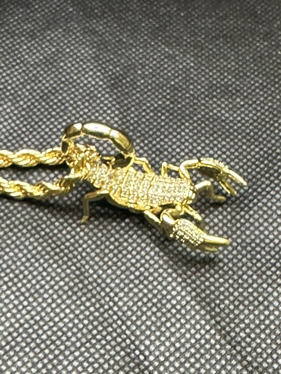 送税込【King Ice】SCORPION KING NECKLACE サソリ(2色)♪国内発 org.jpg