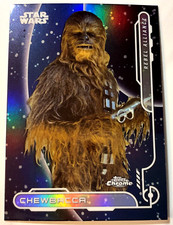 Chewbacca 2024 Topps Chrome Star Wars Rebel Alliance Insert RA-4 Refractor