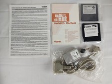 Vtg 1996 NOS BROTHER PC TO FAX CABLE Model PCI-1 Adapter Manual Software Disks
