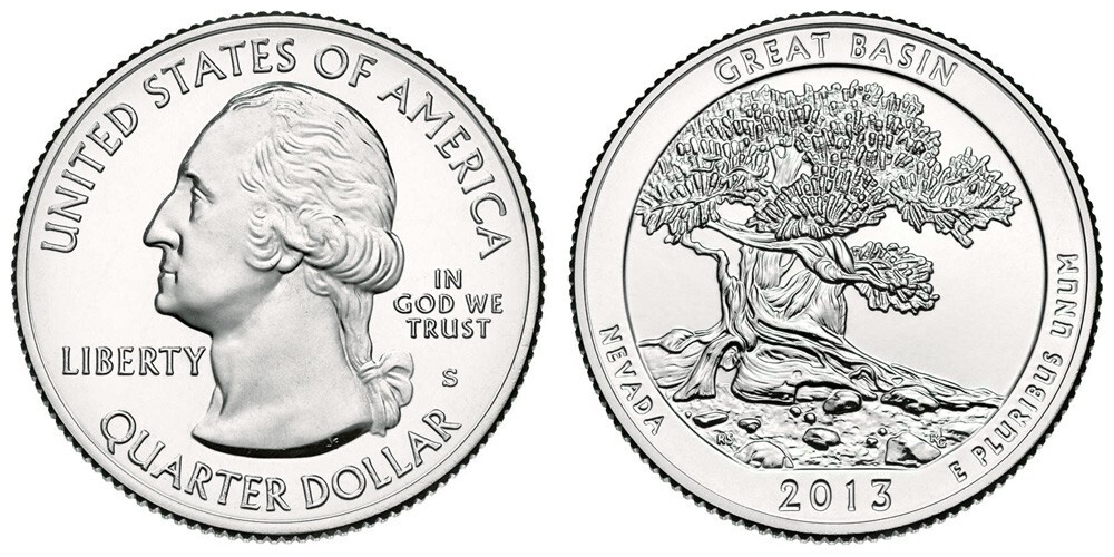 2013 S Great Basin National Park Quarter 25c - Nevada (NV) | eBay